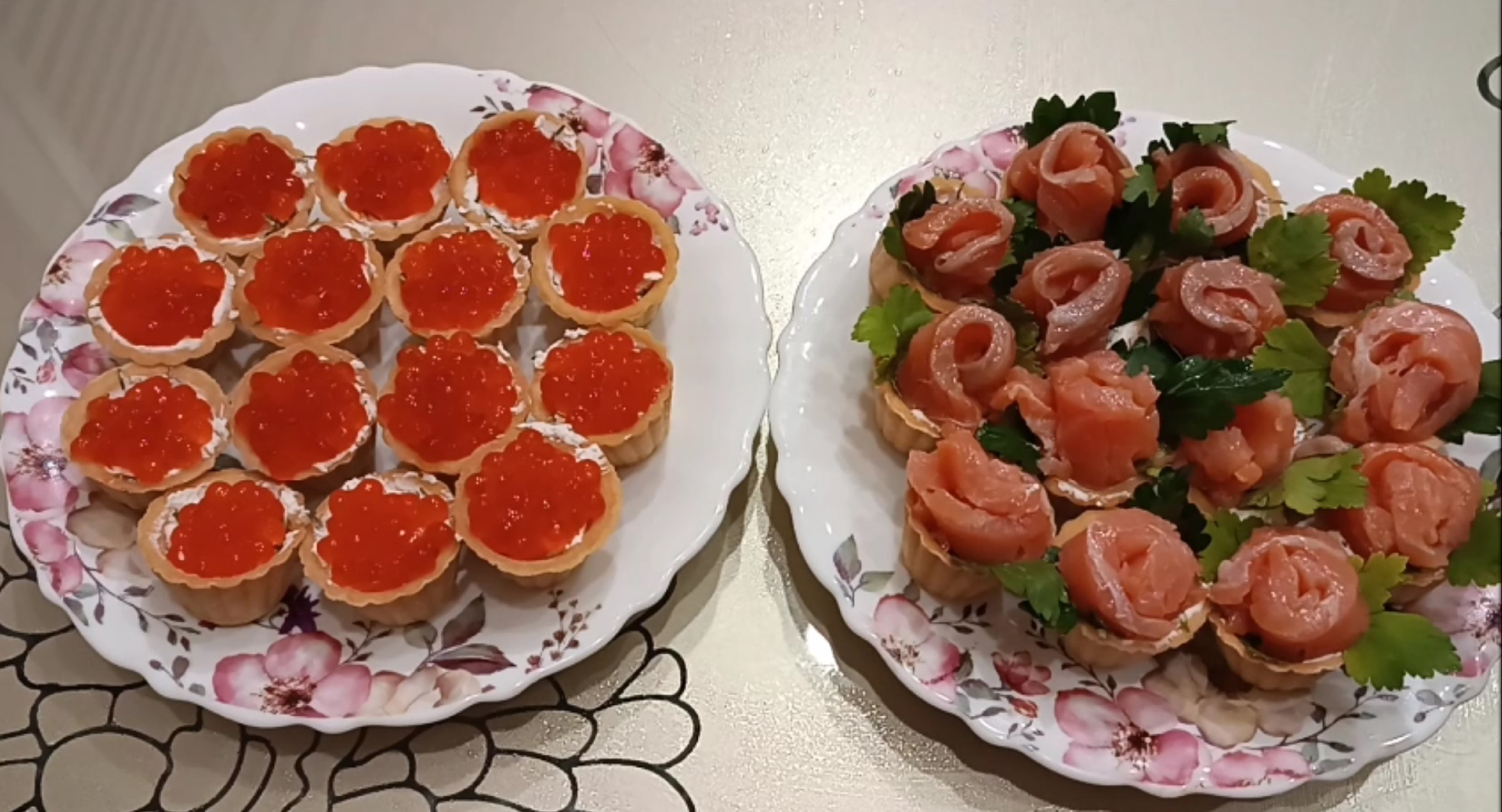 Тарталетки с красной