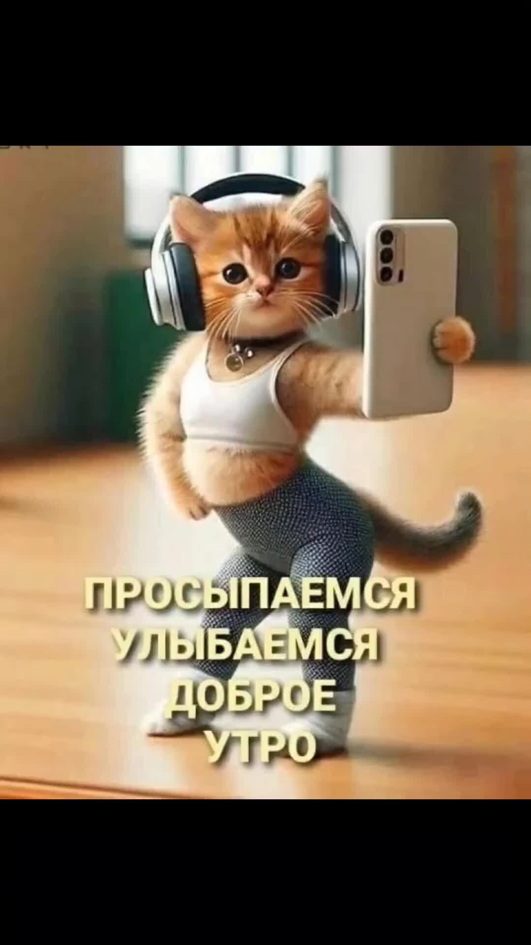 Открытка доброе утро музыкальная