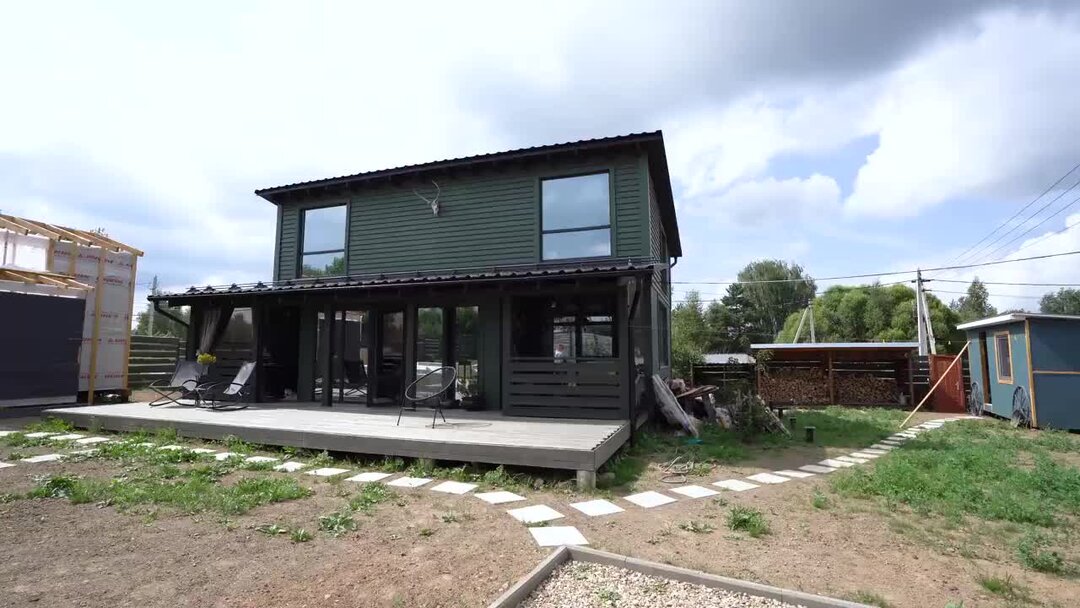 Крутой микродом в Подмосковье! Так отличается от обычных дачных домов ...