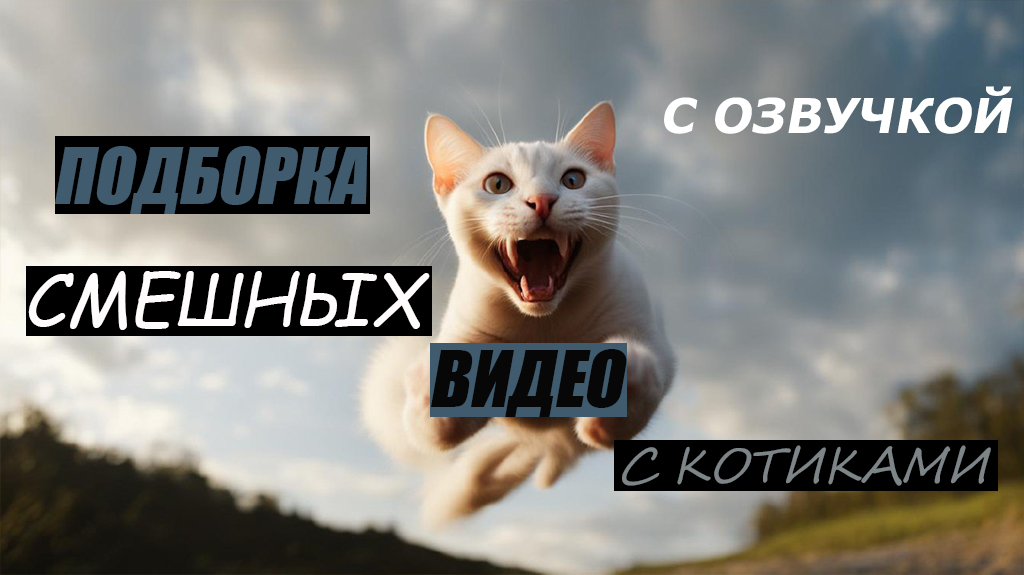 Видео кошек со звуком Видео кошек со звуком