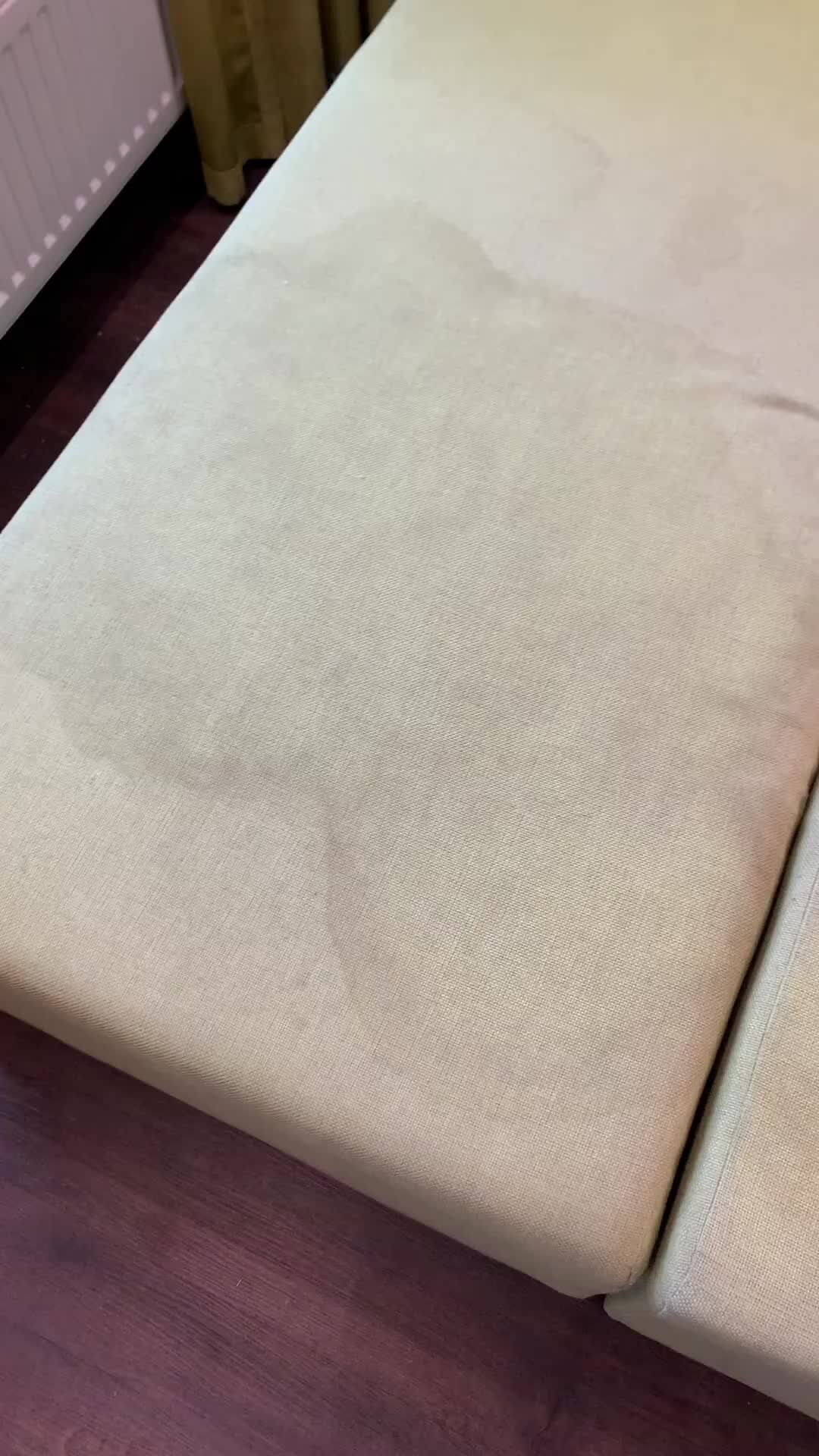 Химчистка диванов, ковров, мебели на дому | Диван до и после химчистки ...