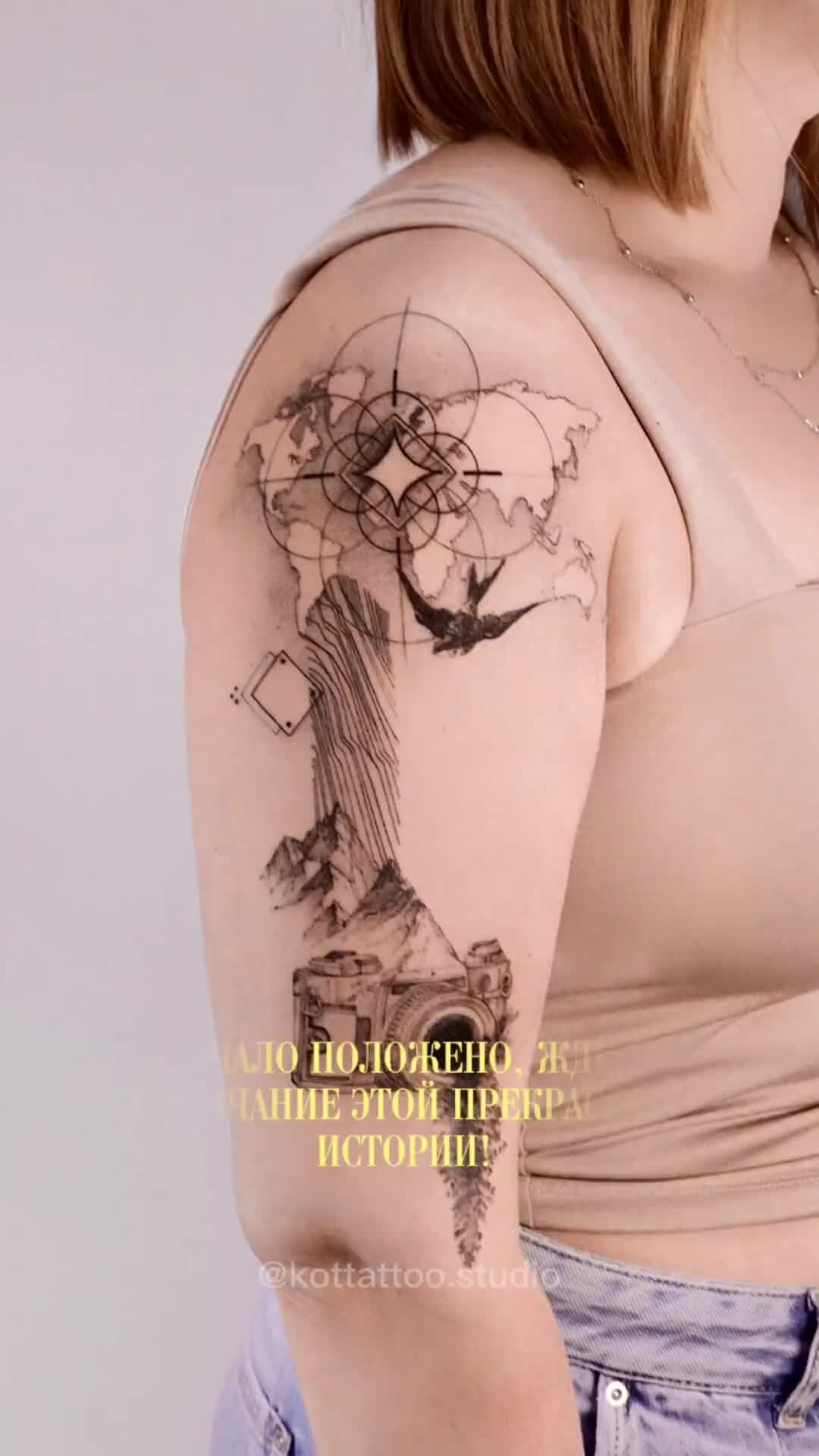 Тату для девушек - более идей для красивой татуировки в каталоге Classic Tattoo