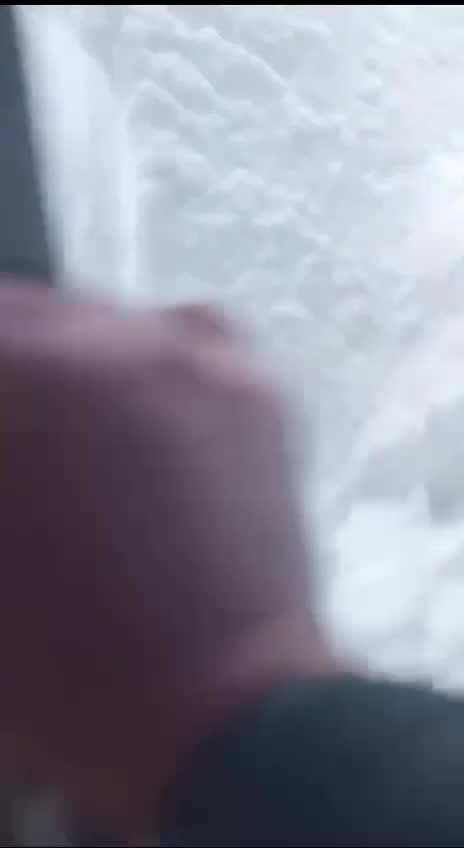 Выпало много снега