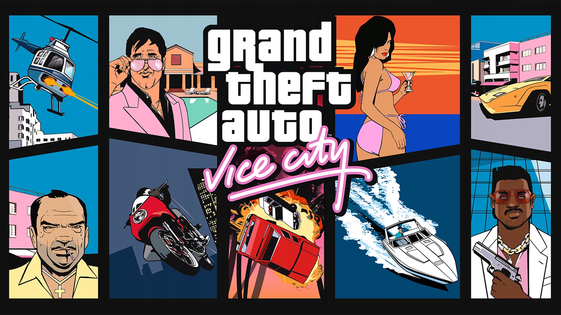 Гта вс. Grand Theft auto: the Trilogy - the Definitive Edition. Grand Theft auto vice City обложка. GTA vice City Постер. GTA vice City обложка игры.