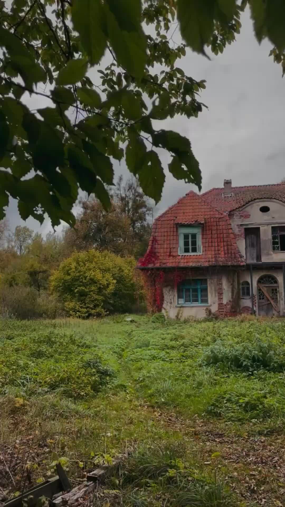 Я ♡ КАЛИНИНГРАД | Заброшенный усадебный дом в поселке Кленовое (Грюнеберг  до 1947 года) Правдинского городского округа, начало ×× века | Дзен