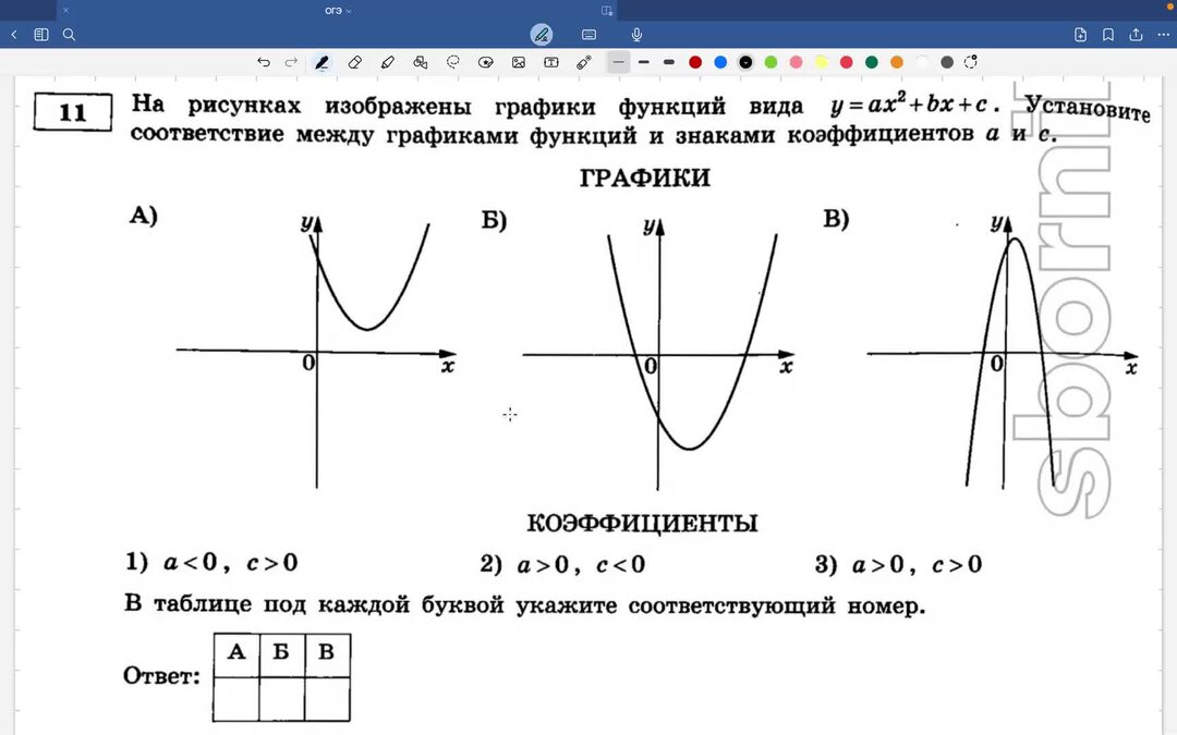 Вариант 7 математика огэ 2024 ященко 50