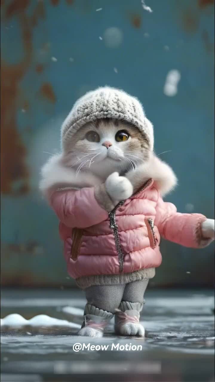 танцующий кот тик ток