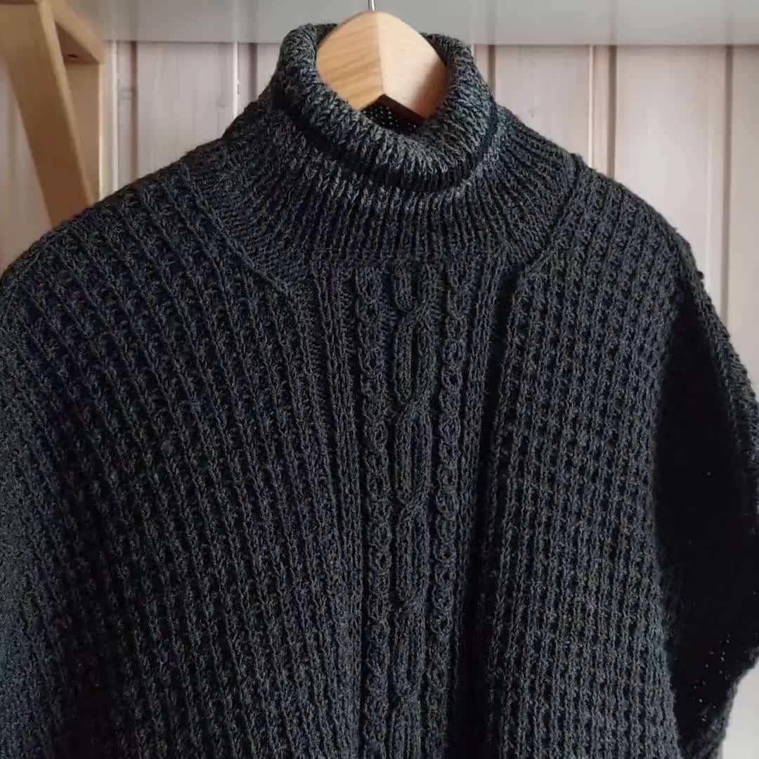 вязаный воротник стойка. жилет оверсайз verena. свитер из альпаки. вязаные кофты с хомутом женские. вязание джемпера воротником.