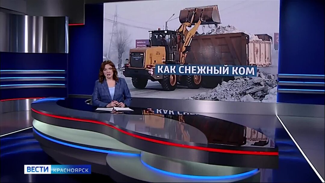 Местное время. Воскресенье: второй месяц Красноярск утопает в снегу Вести. Красн