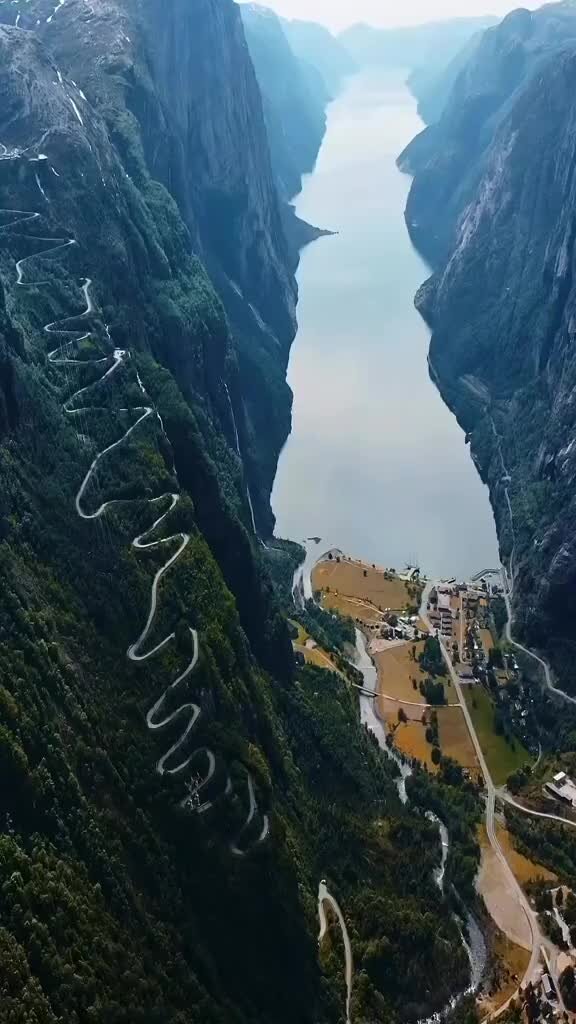 Lysefjord дорога