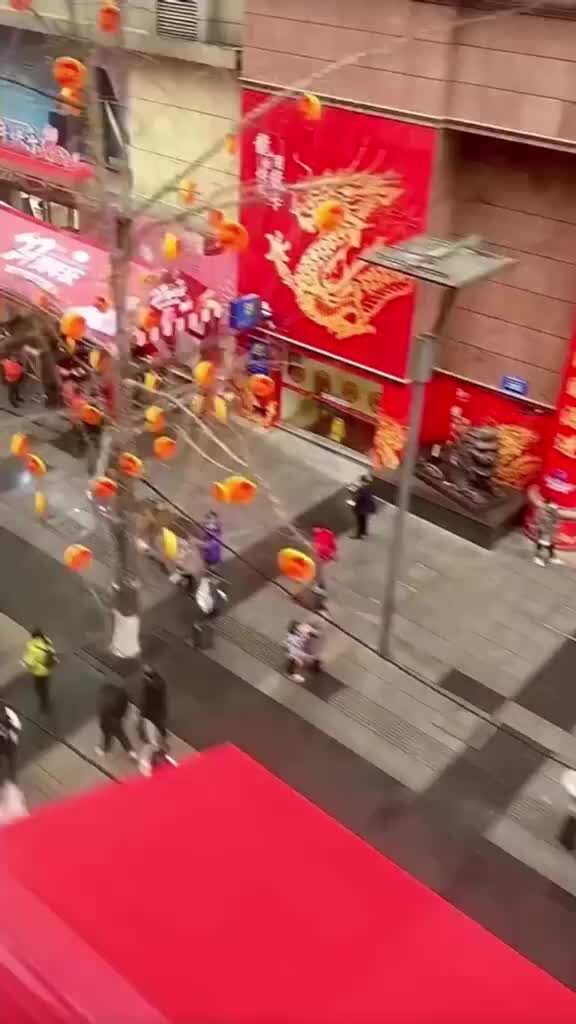 Китайский новый год дракона видео
