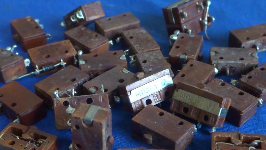 Мои Дорогие микропереключатели МП1-1 и МП3-2 Золото Серебро и Палладий ...