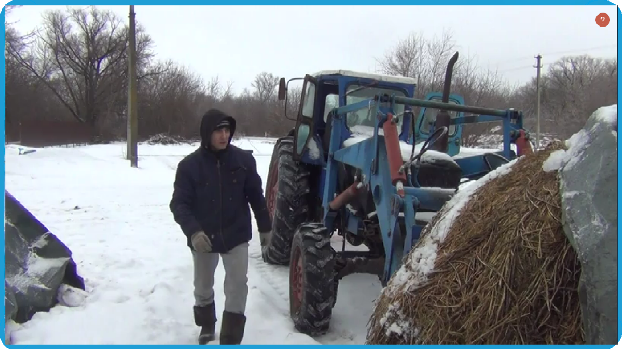 В курской деревне