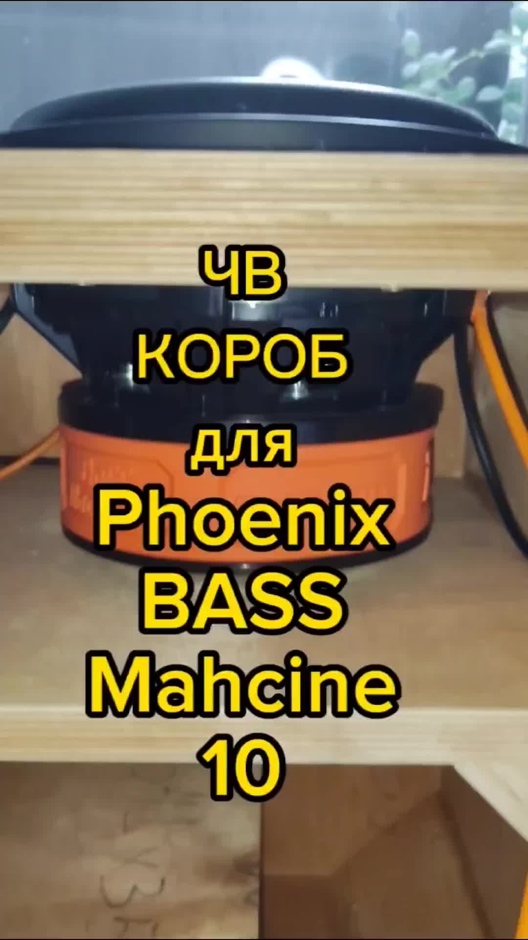 Black Flea | ЧВ Короб для Phoenix Bass Mahine 10 #автозвук #dlaudio  #динамики #сабвуфер #короб #ЧВ #лайфхак #diy #сделай #сам #своими #руками |  Дзен