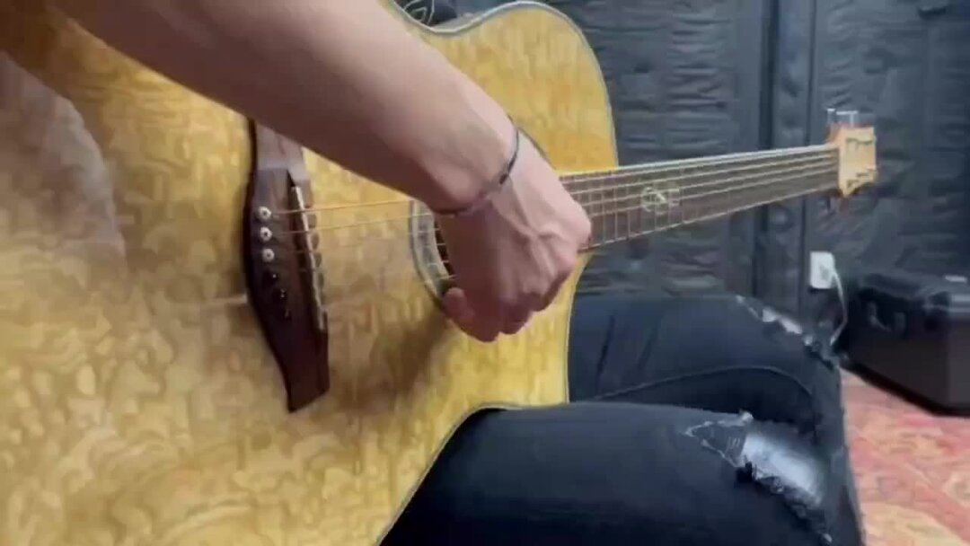 постановка рук на гитаре