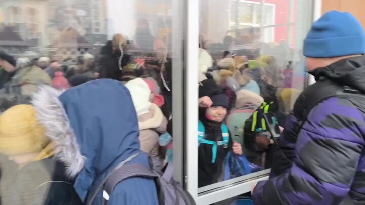 Давка в школе