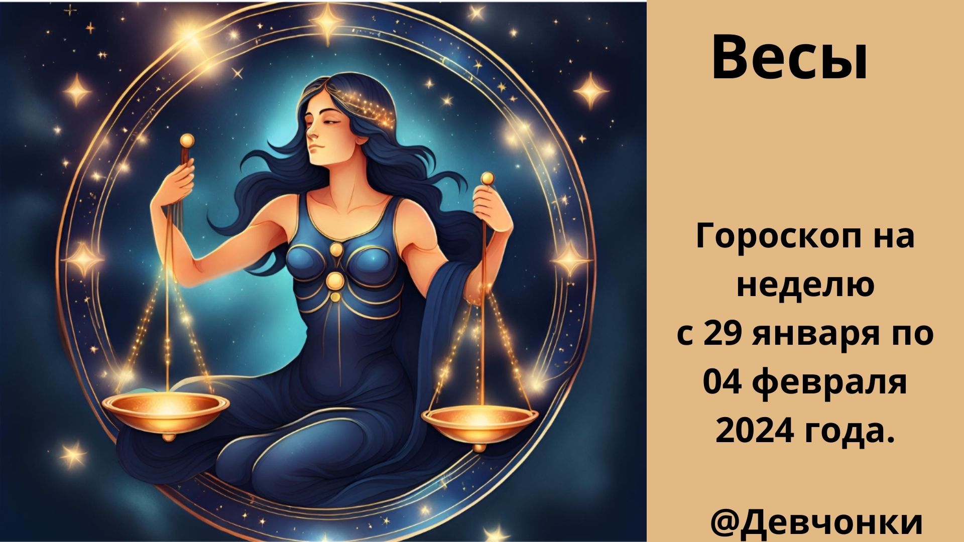 гороскоп на следующую неделю весы женщина