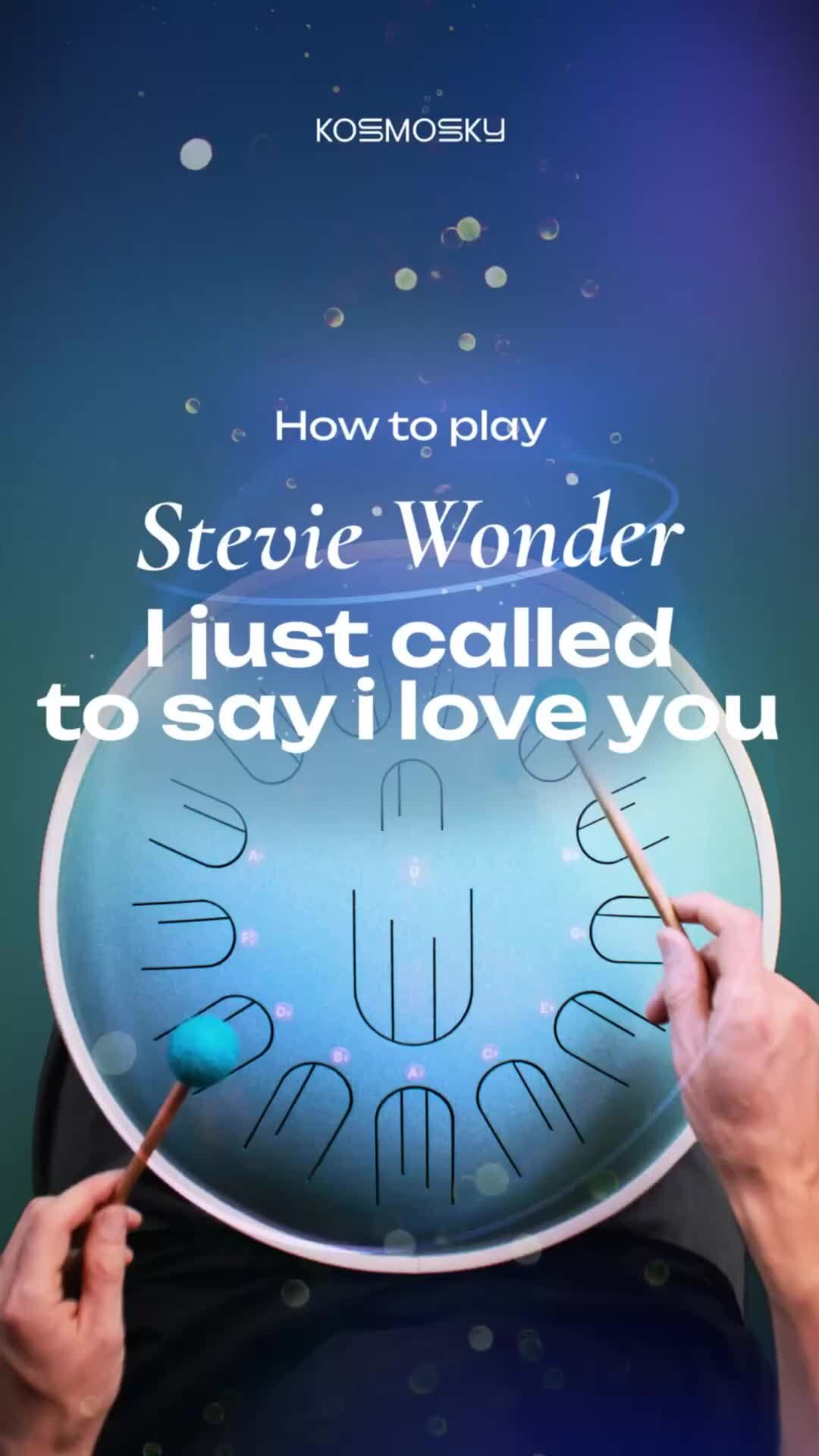 <b>Lesson</b> #24: Stevie Wonder - I just called to say I <b>love</b> you #nw15tutorial #...