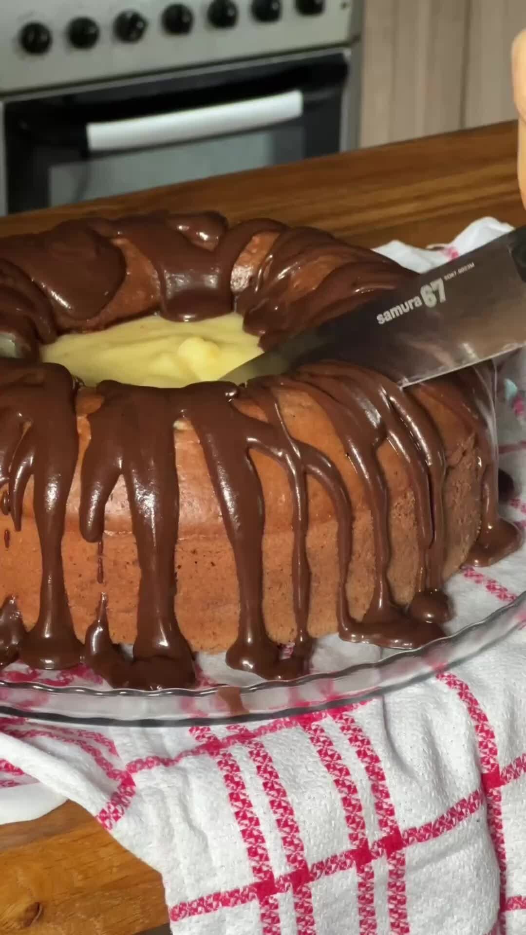 Торт вулкан
