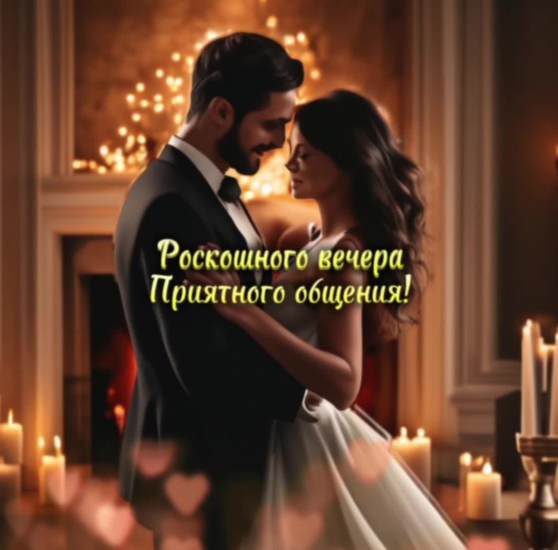 Приятного романтического вечера