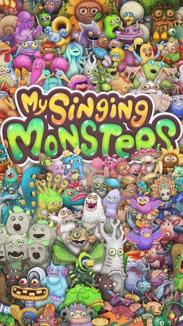 Монстр много денег. My singing Monsters Ghazt Art.