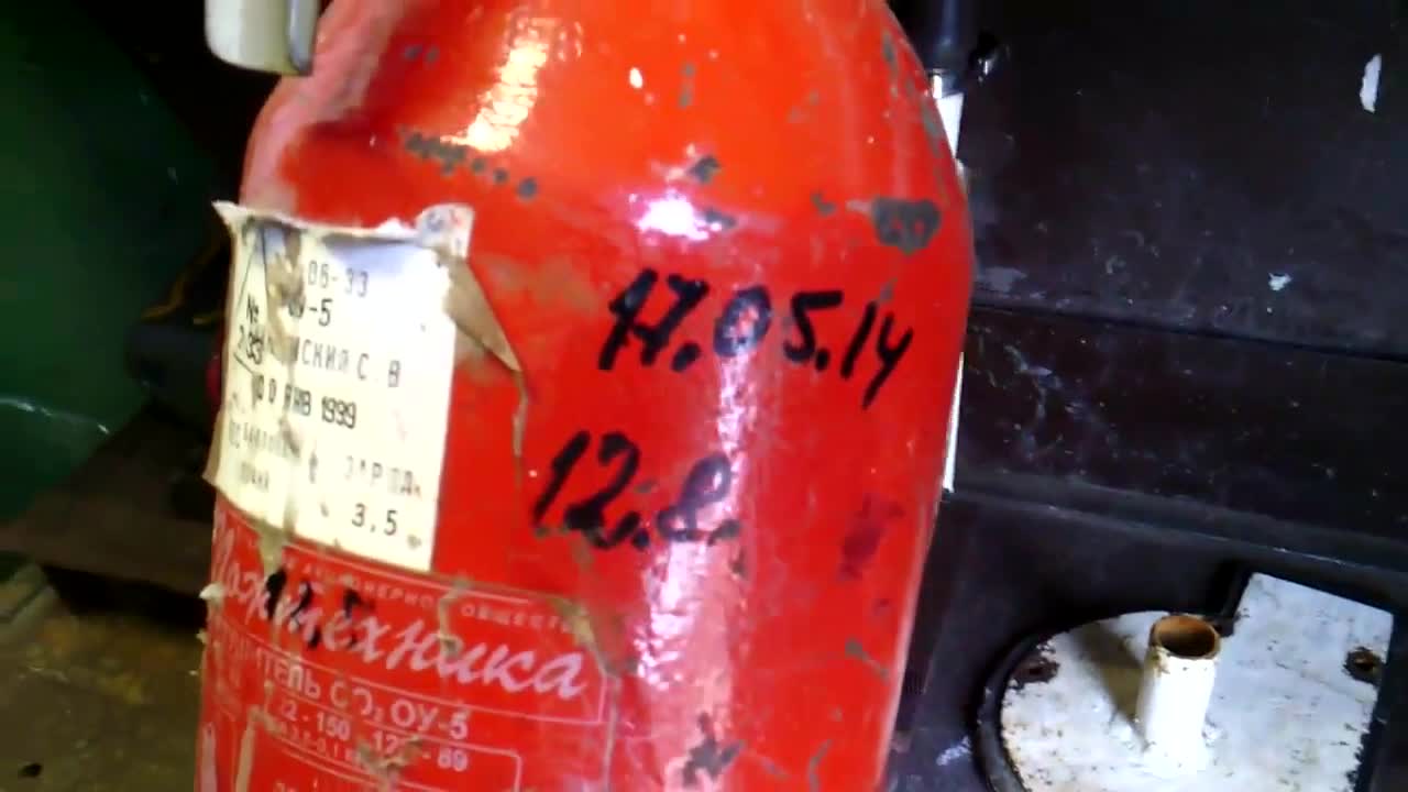 огнетушитель автомобильный углекислотный