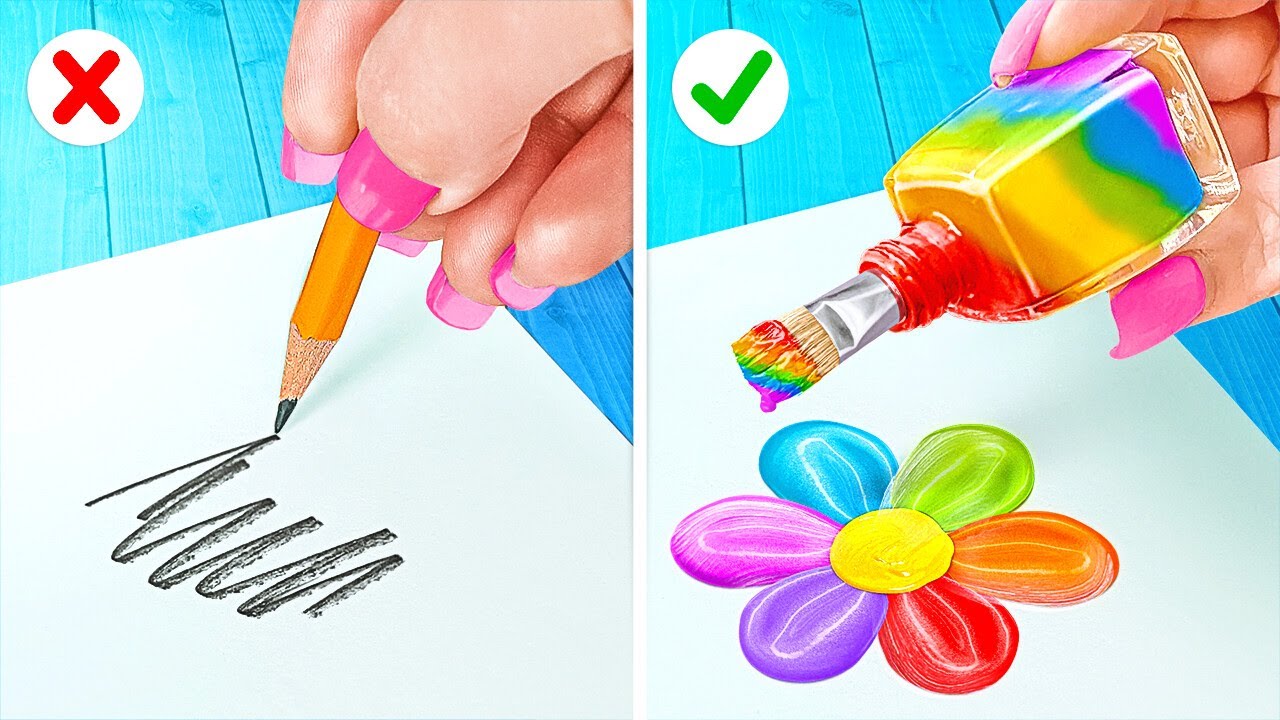 лайфхаки что нарисовать. бери и делай рисуем. цветные карандаши для детей. бери и делай рисование. бери и делай надпись.