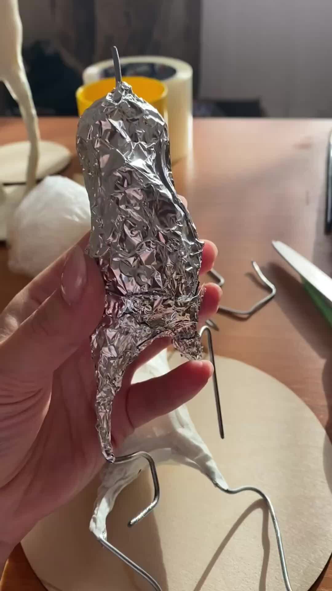 Лепимые забавы! | Покажу небольшой процесс новой каркасной статуэтки ...