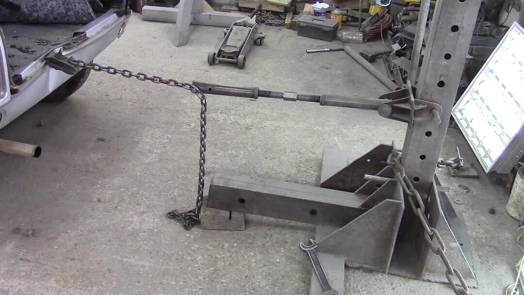 Стапель своими руками. Просто и дешево. | Кузовной ремонт для всех | Дзен