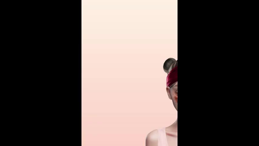 сидит на лице анимация.