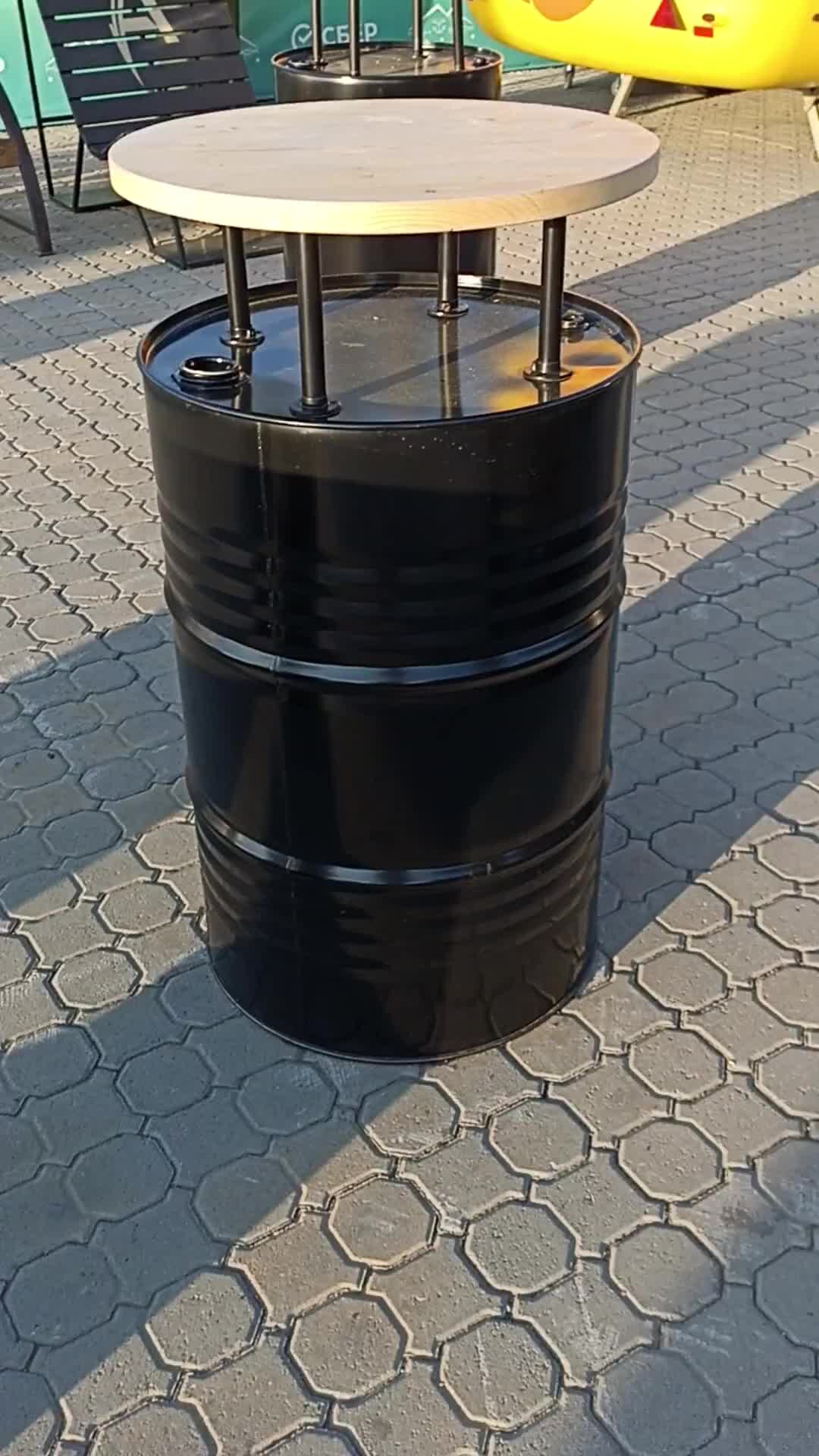 Что можно сделать из старой бочки железной