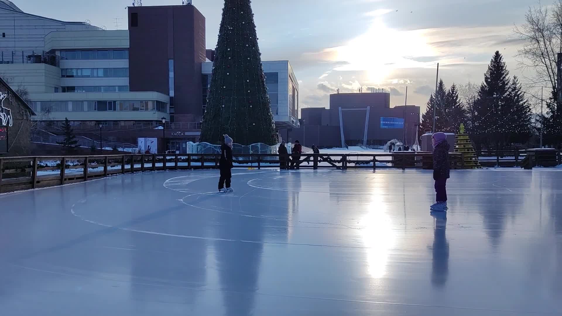 Центральный каток красноярск