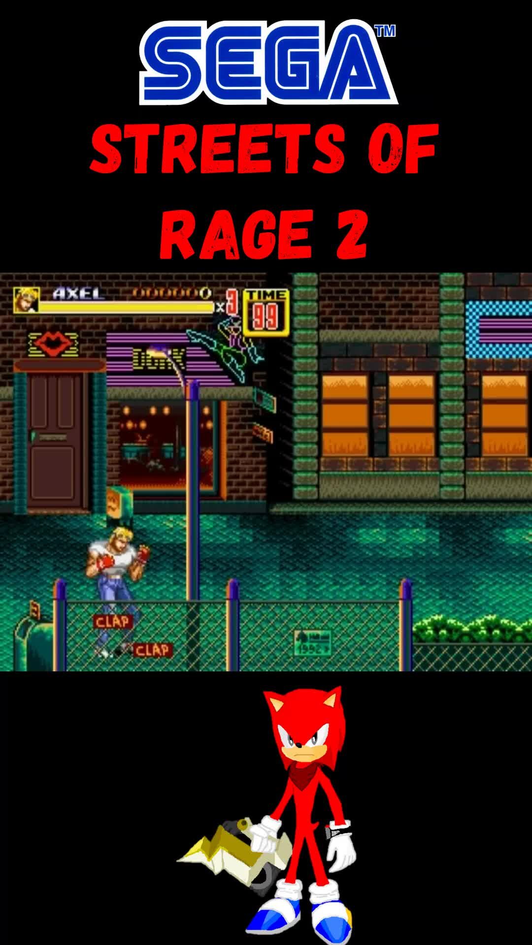 Веталь [РЕТРО ИГРЫ И МНОГОЕ ДРУГОЕ] | Streets of Rage 2 (Bare Knuckle 2) на  SEGA. | Дзен