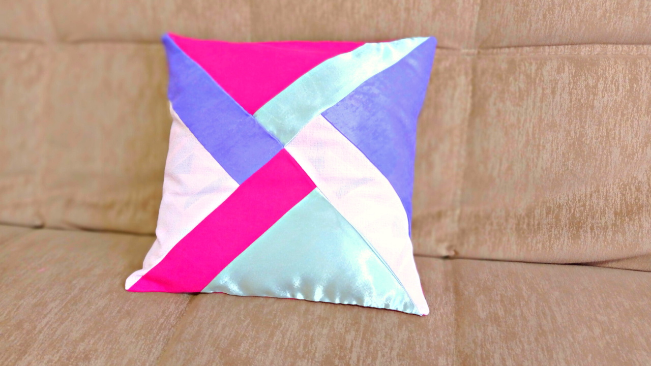 видео как из большой наволочки сделать меньше