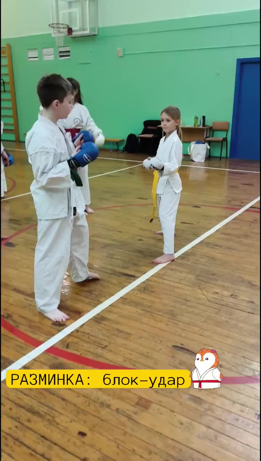 KARATE TODAY | РАЗМИНКА: блок-удар #каратэ-пацан #девочкиимальчики  #каратэдлядевочек | Дзен