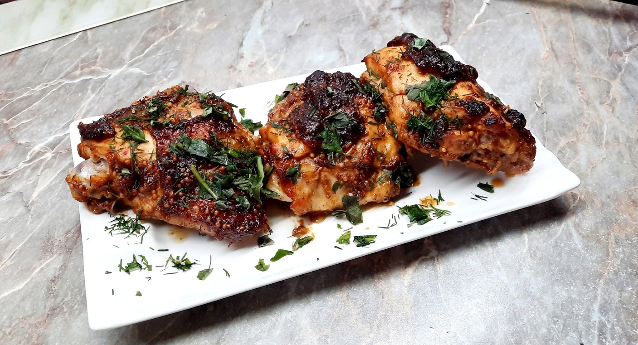 1 ч л чеснок 2. Куриная печень в соево-медовом соусе. 1 ч л чеснок 2. Соус из горчицы оливкового масла. Ветчина куриная домашняя.