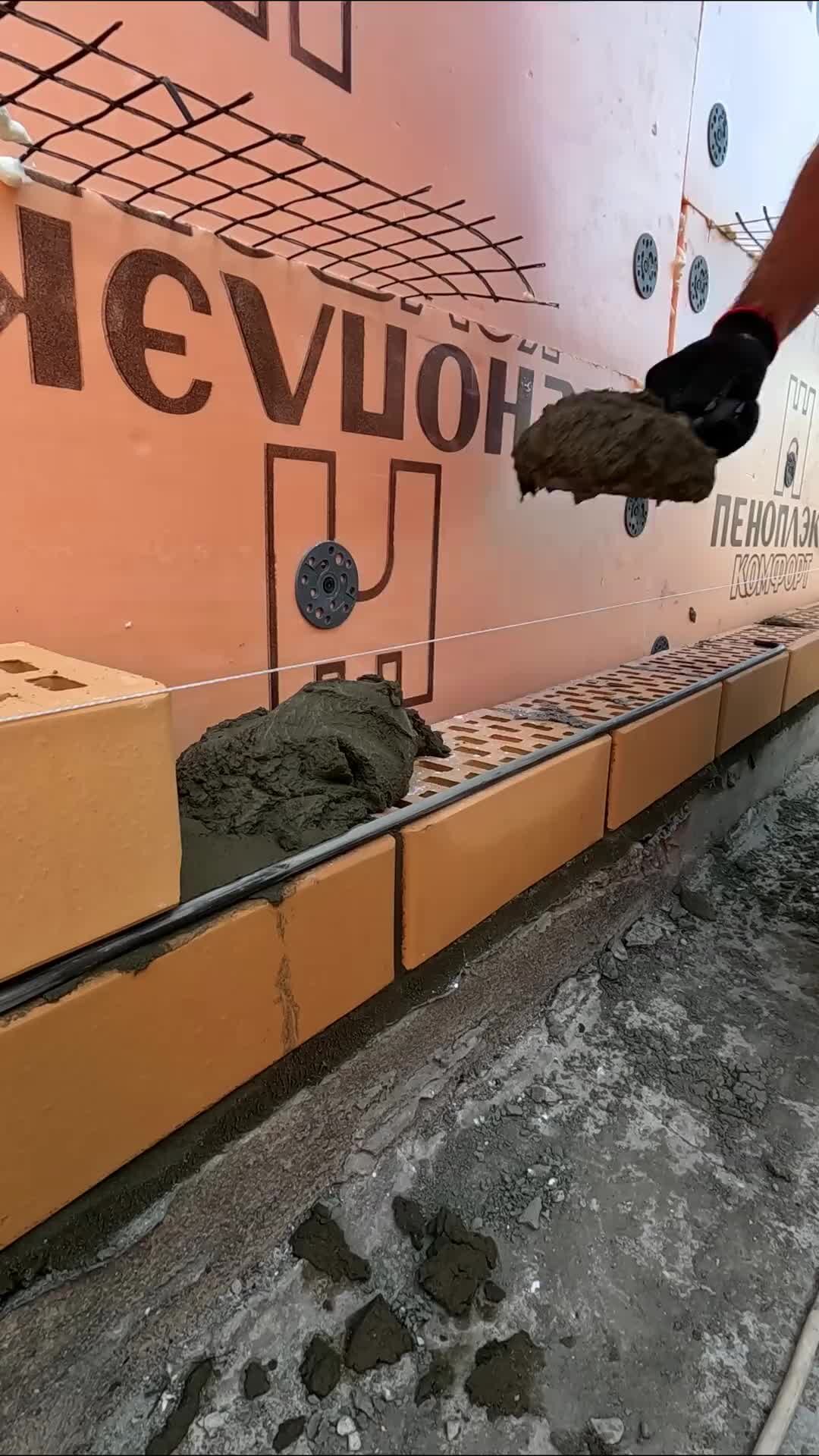 Профессия созидатели | Кладка лицевого кирпича и перевязка со стеной | Дзен