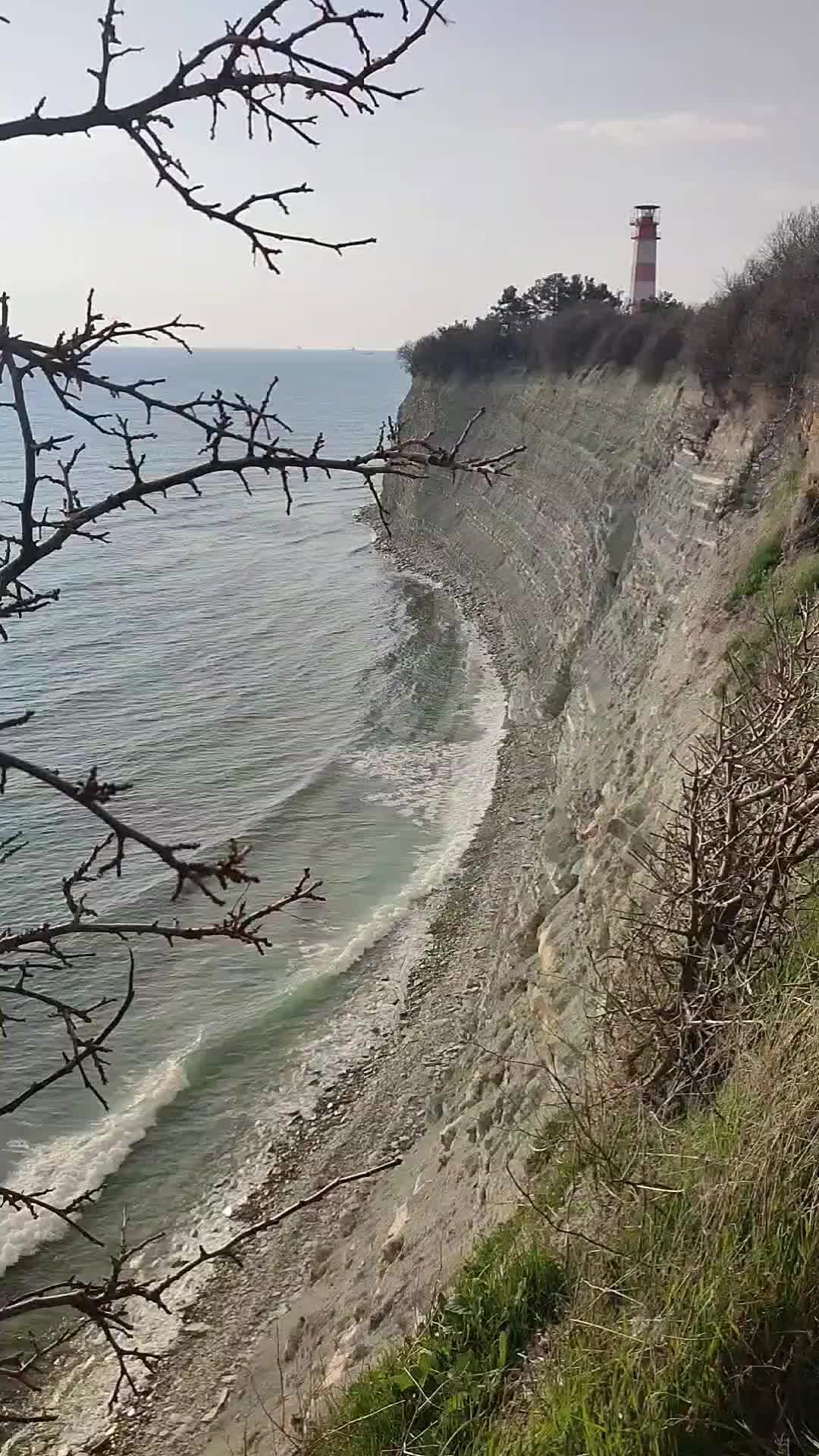 Геленджик. Маяк на Толстом мысу