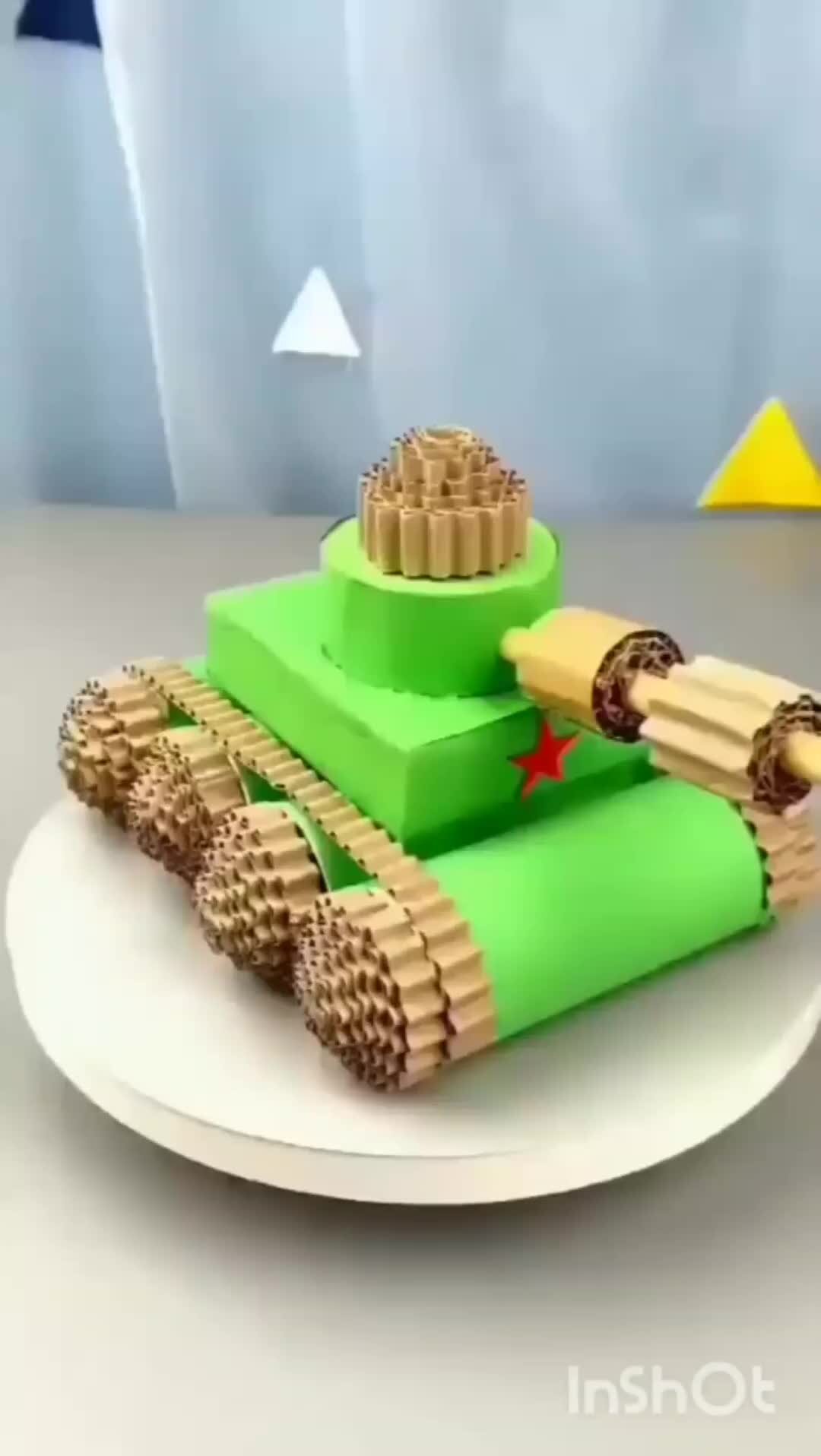 Поделка танк