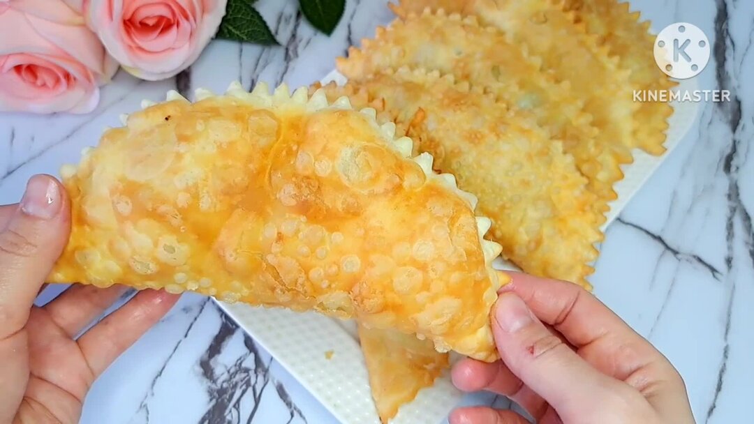 Чебуреки с хрустящим тестом