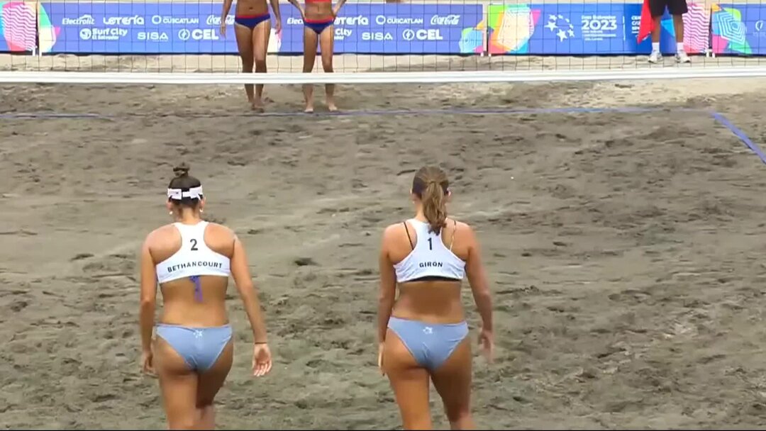 Самые высокие пляжные волейболисты