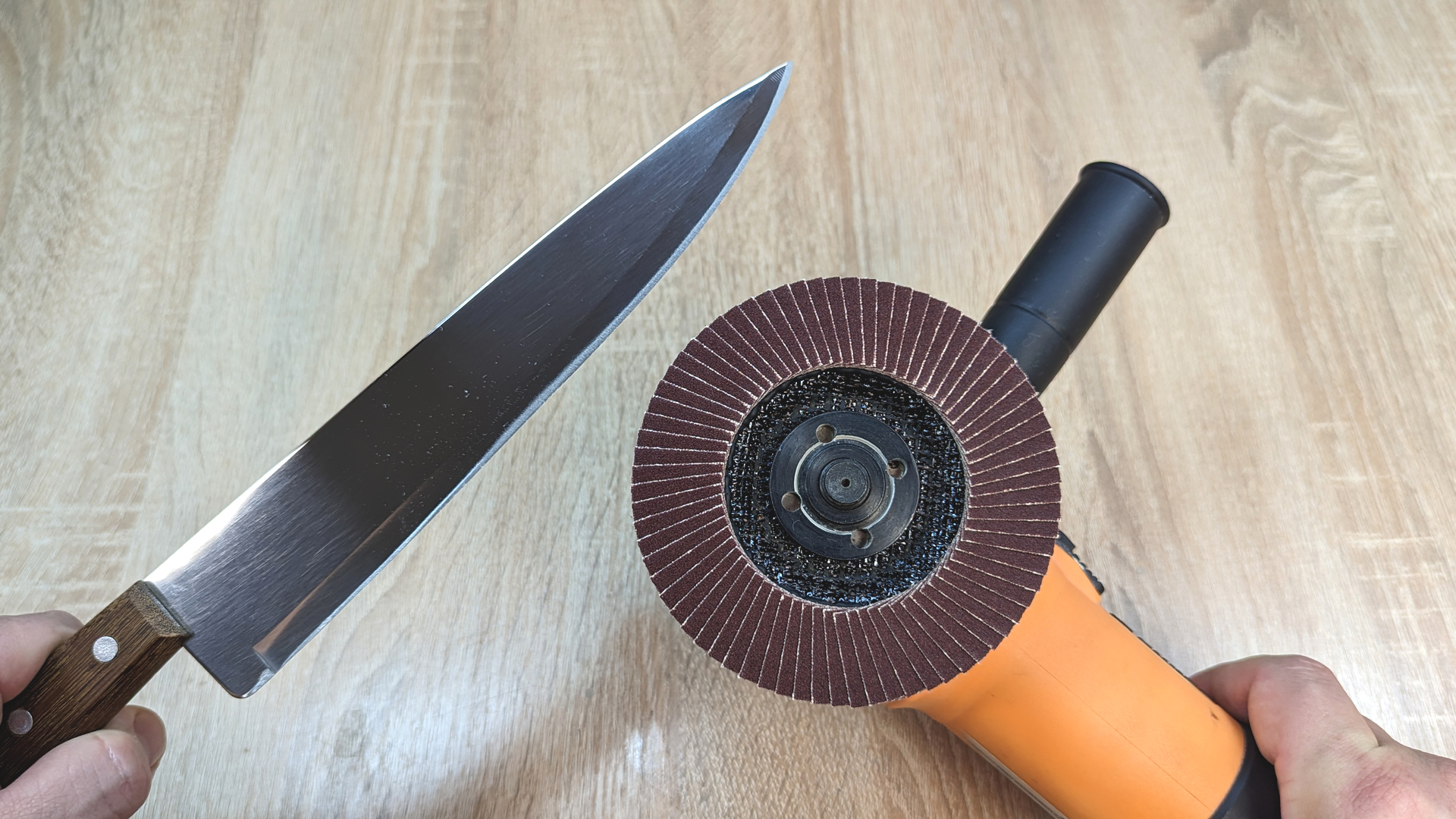 бритвенная заточка ножа. заточка кухонных ножей.