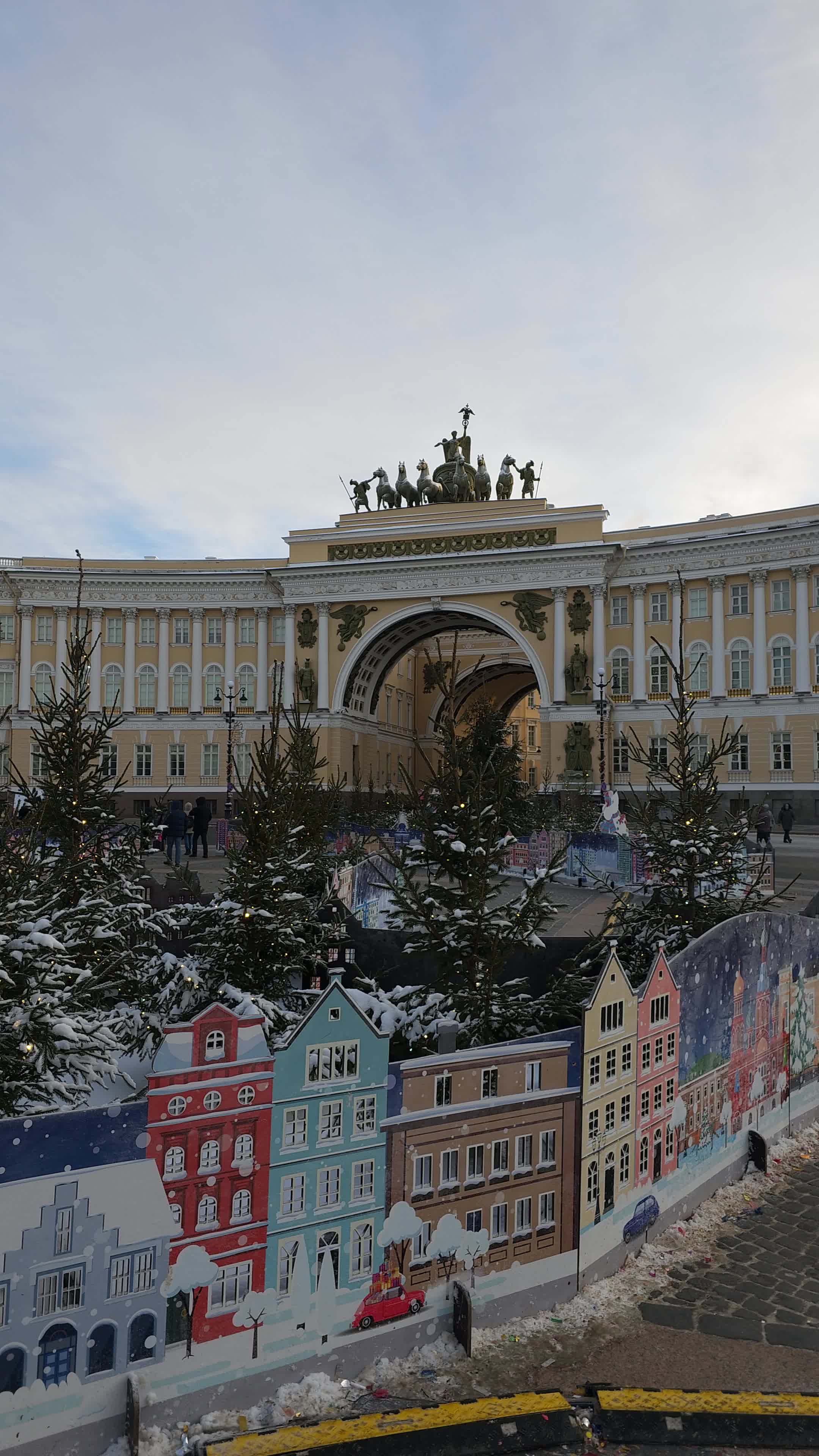 Московская площадь санкт петербург новогодняя