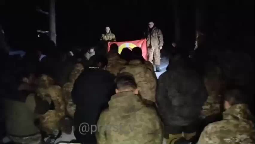 Молитва воинов перед боем видео