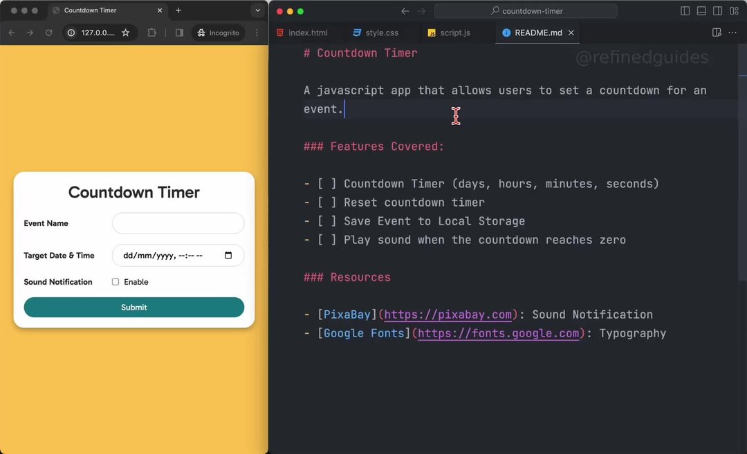 Javascript forms