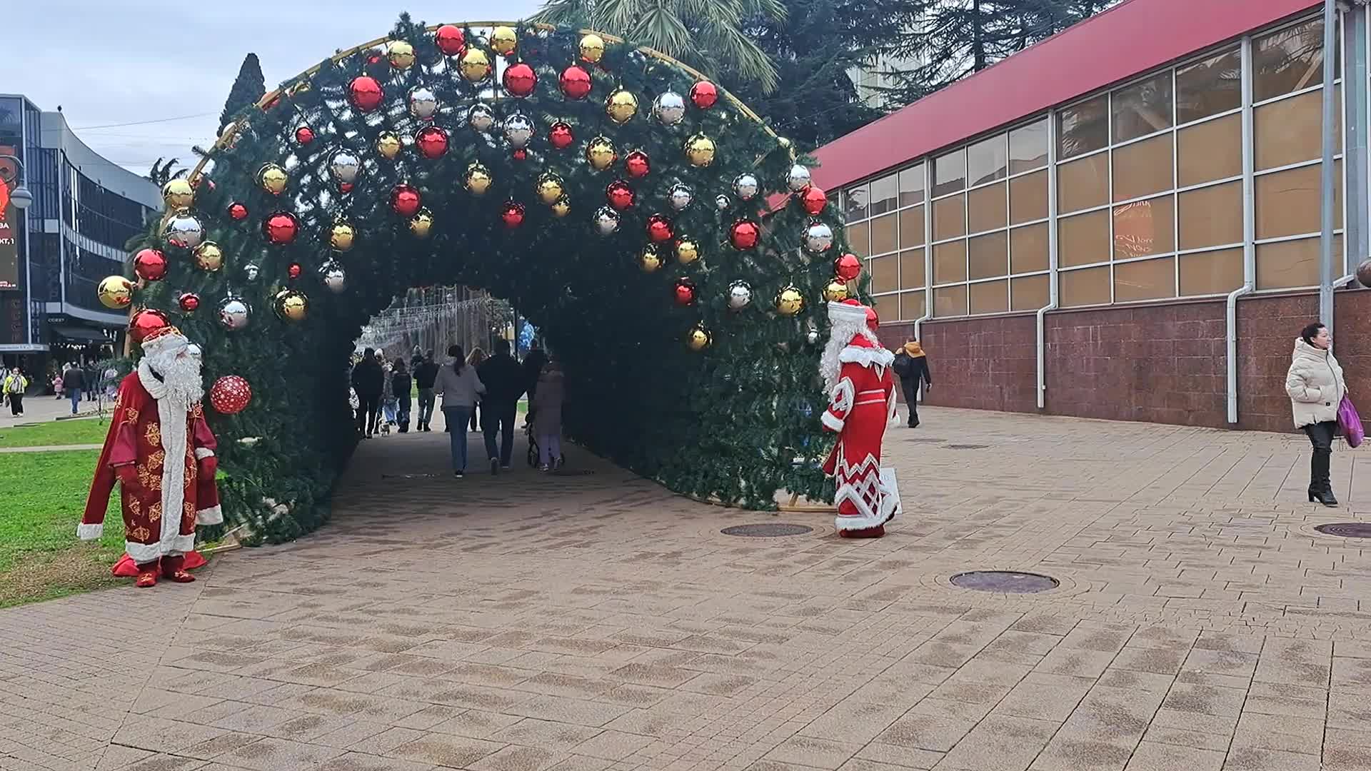 Новогодние каникулы в сочи