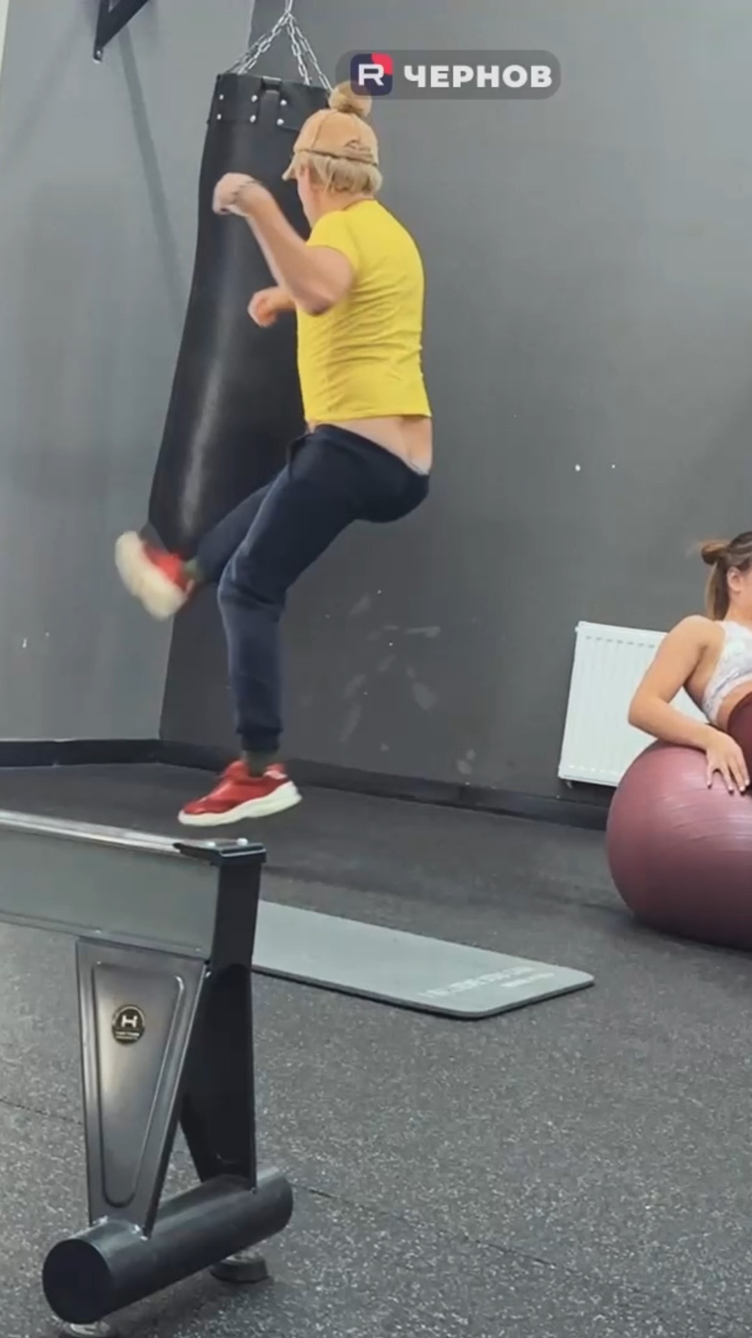 Пранк в спортзале