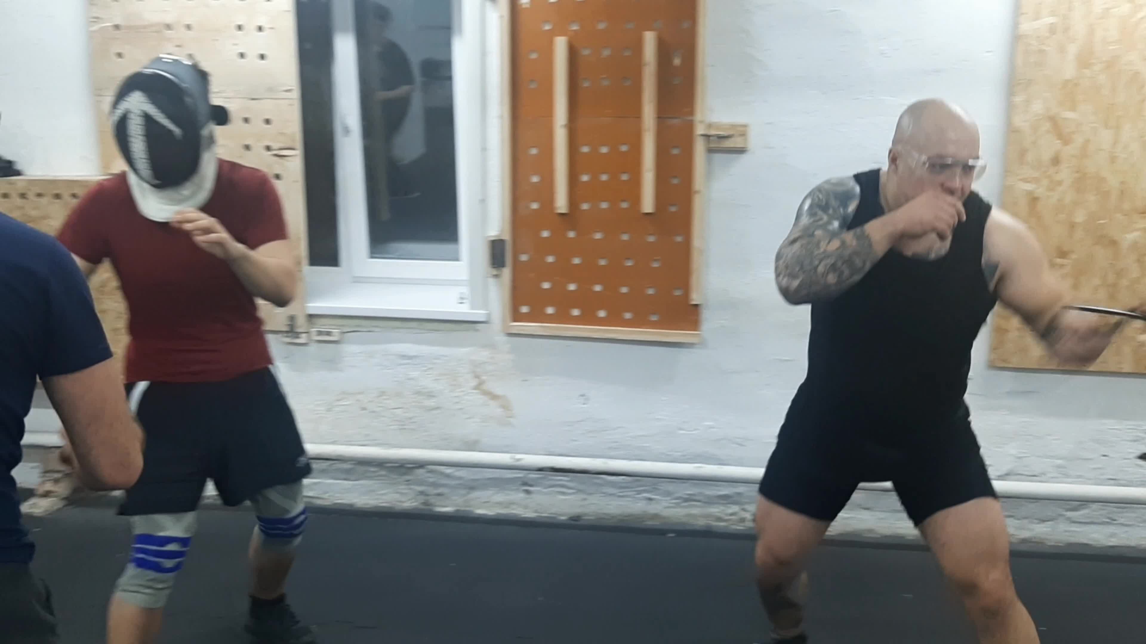 Тренировка бой