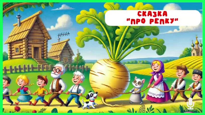Музыкальная сказка репка в детском саду