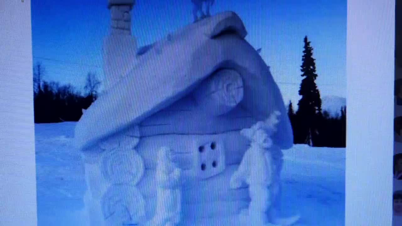 Танец у леса на опушке жила зима